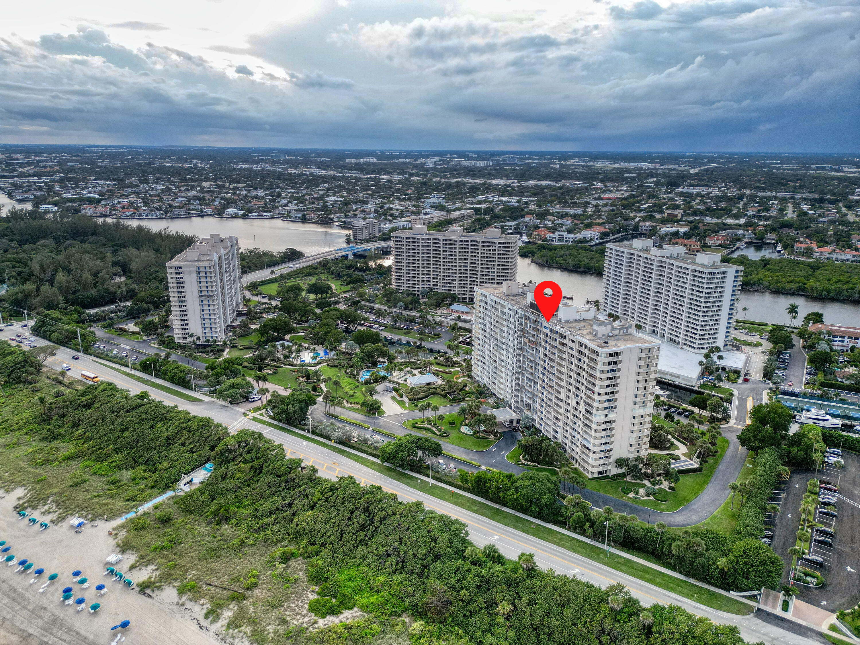 4301 North Ocean Boulevard, Unit A 706 Boca Raton, FL 33431 - Photo 25 of 26 1 Aerial Views (2)