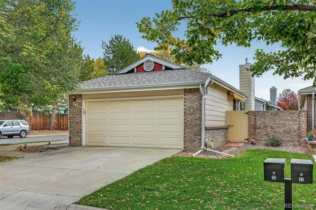 a front view of a house with windows