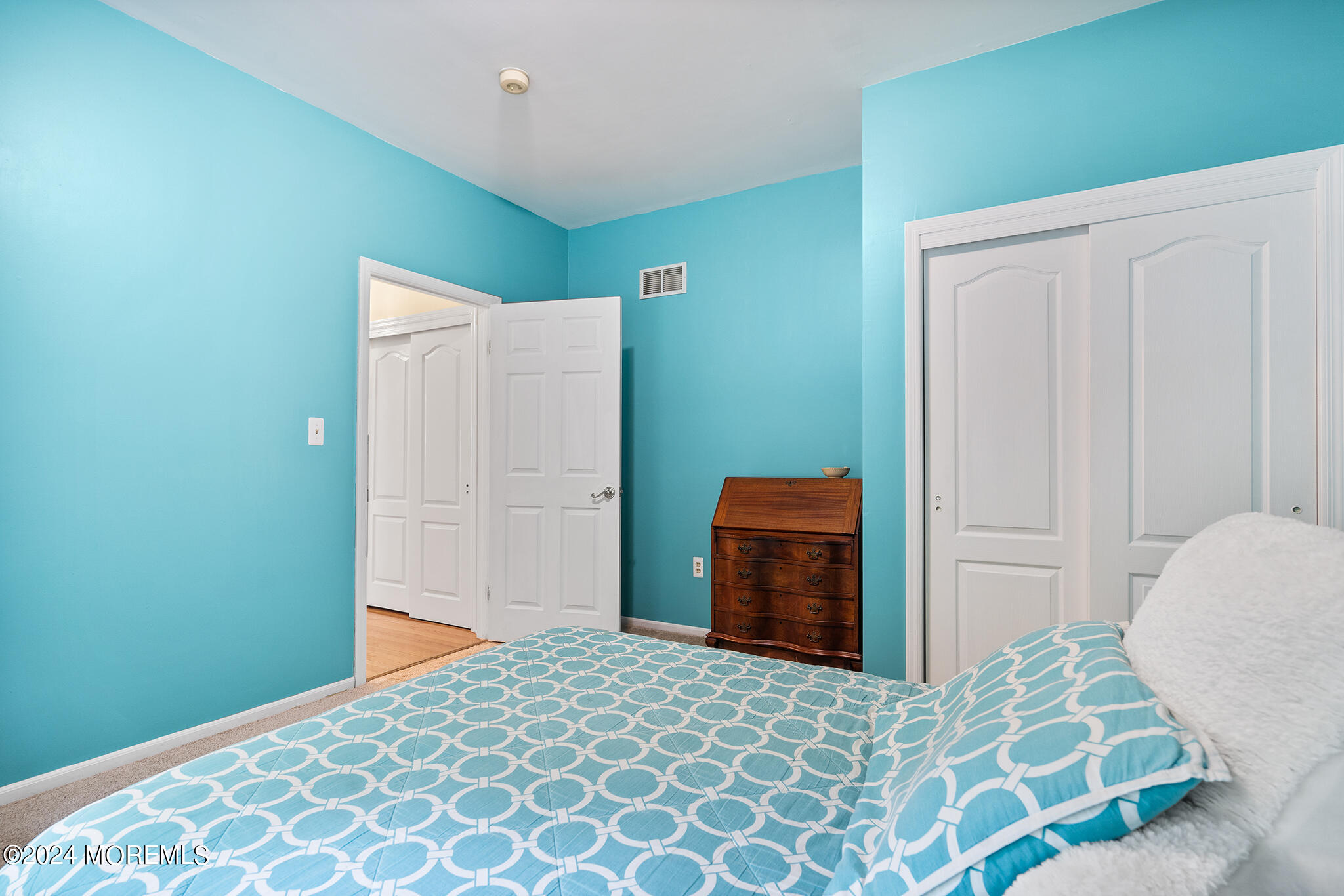 276 Nottingham Road Morganville, NJ 07751 - Photo 22 of 55 a bedroom with a bed and a closet