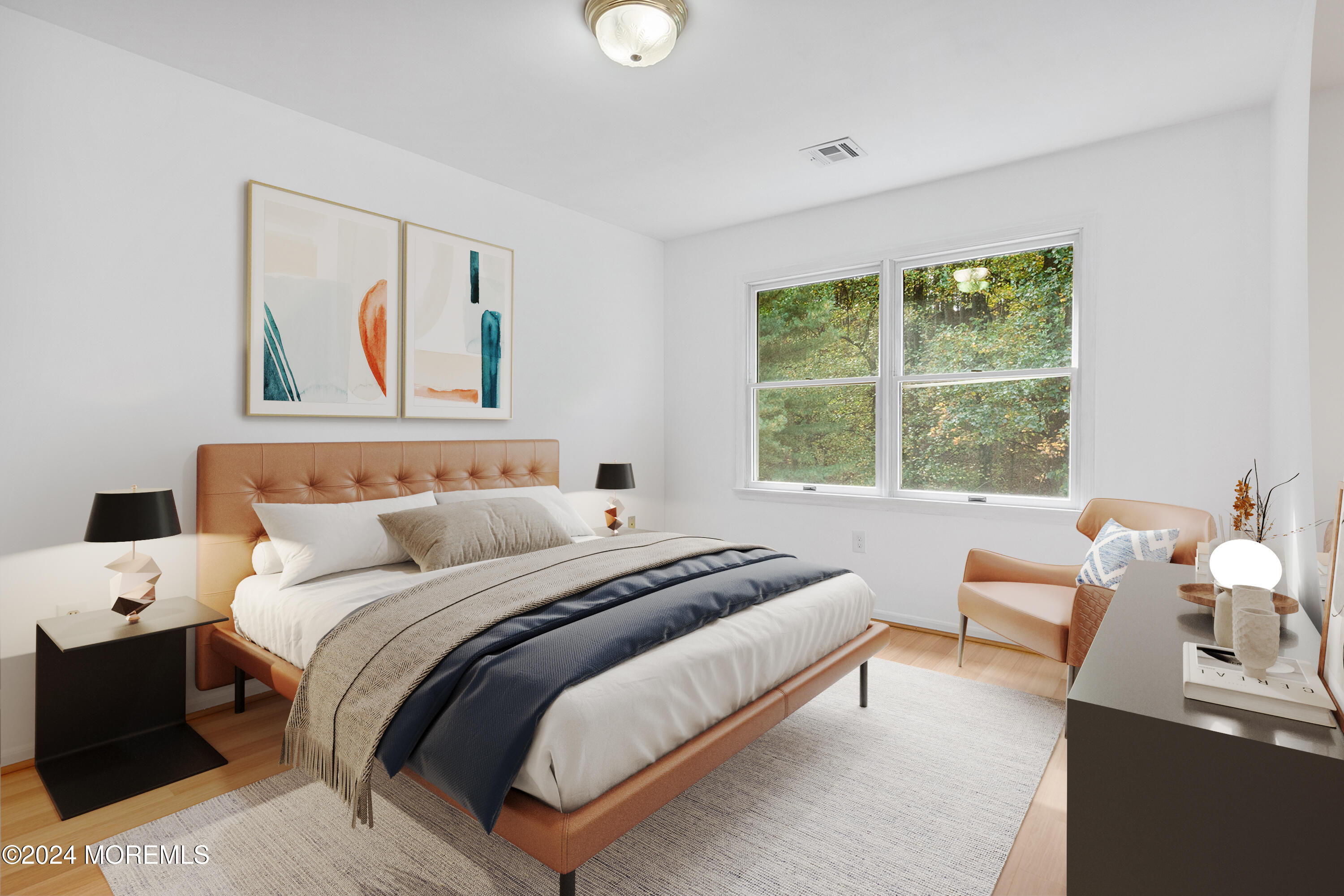 276 Nottingham Road Morganville, NJ 07751 - Photo 23 of 55 a bedroom with a bed and a window