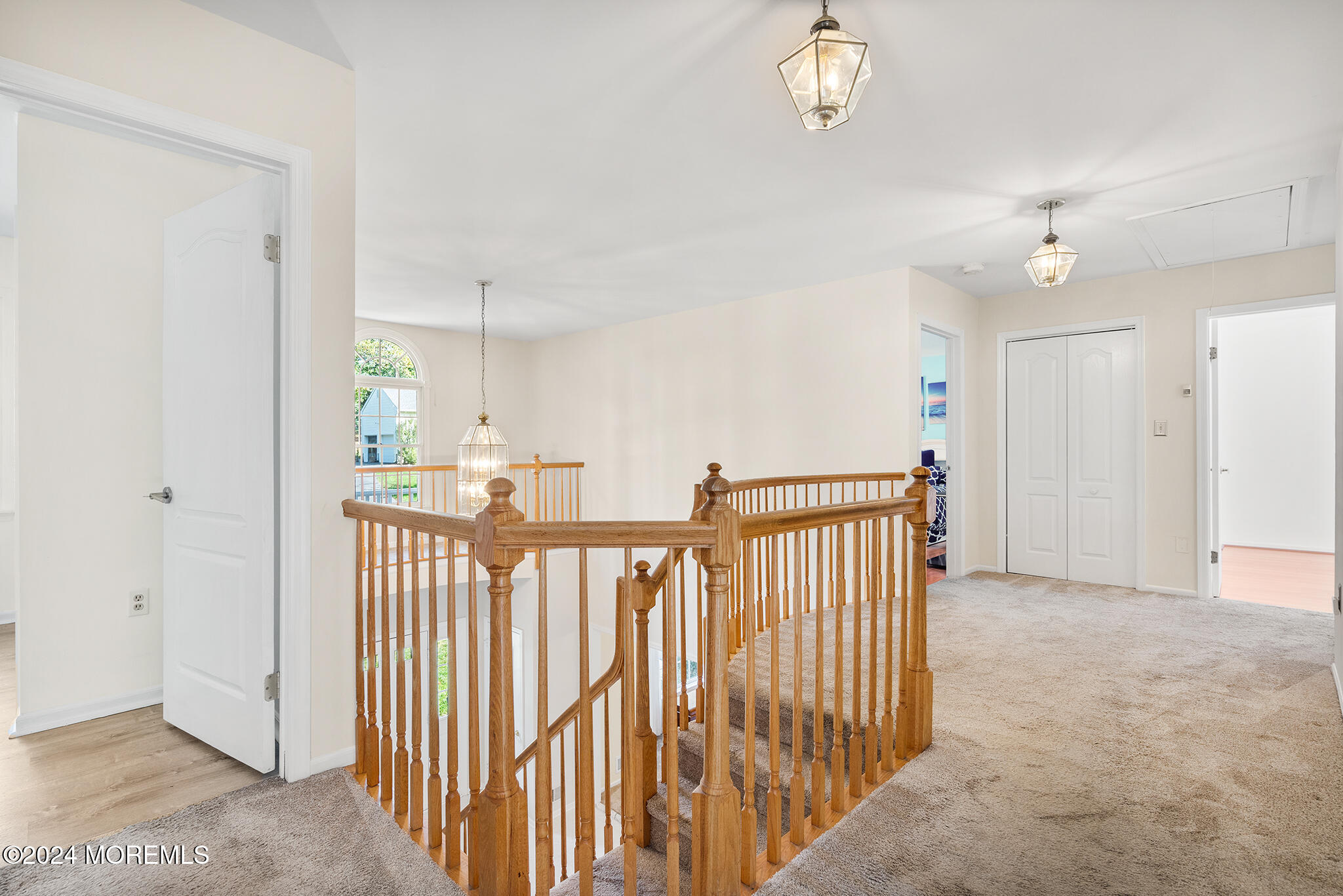 276 Nottingham Road Morganville, NJ 07751 - Photo 39 of 55 a view of a hallway with windows and entryway