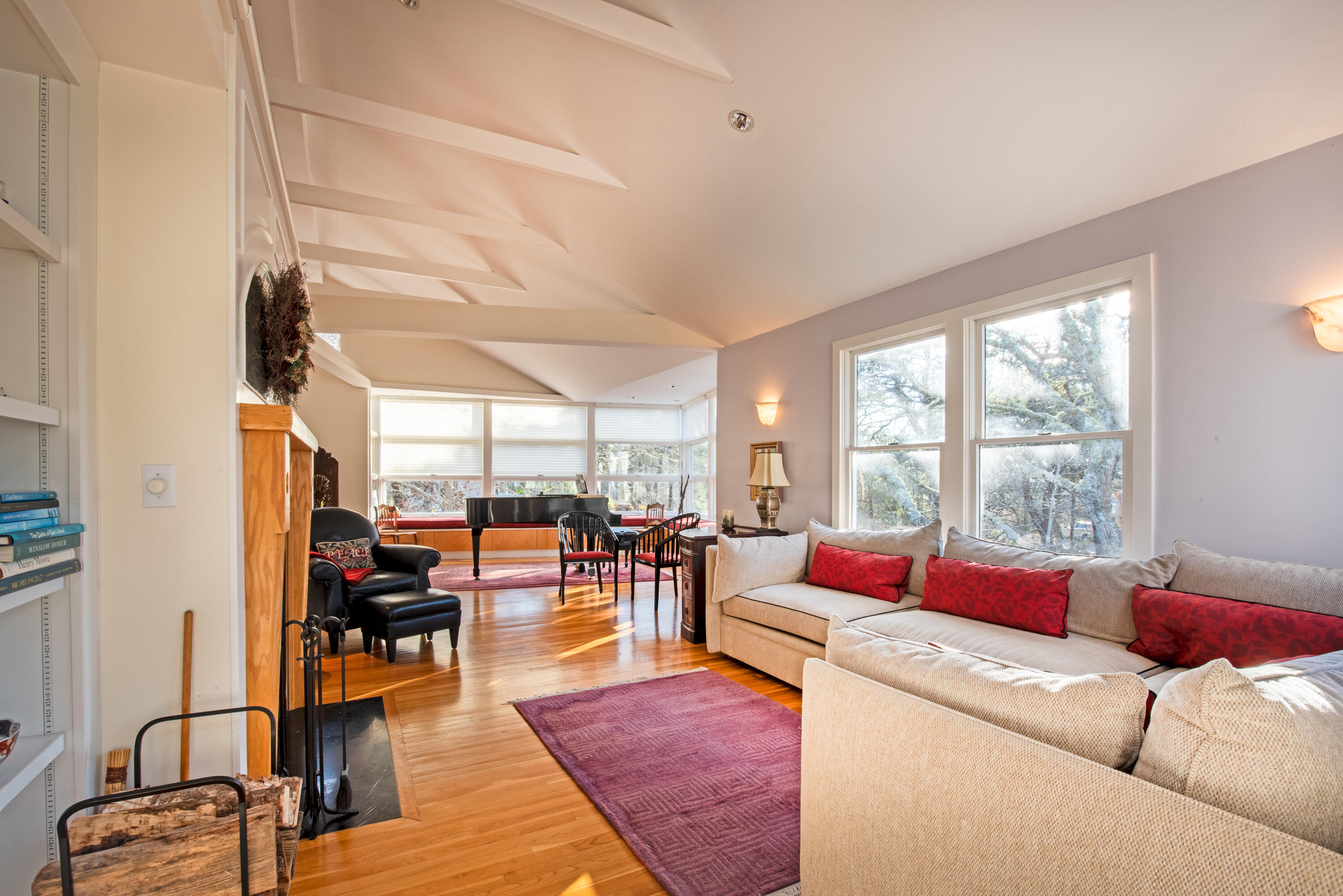 80 Shurtleff Road Eastham, MA 02642 - Photo 22 of 34 a living room with furniture and large windows