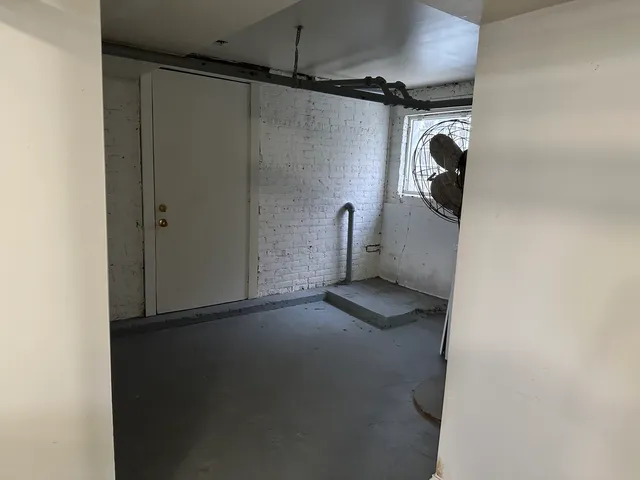 a view of a small space