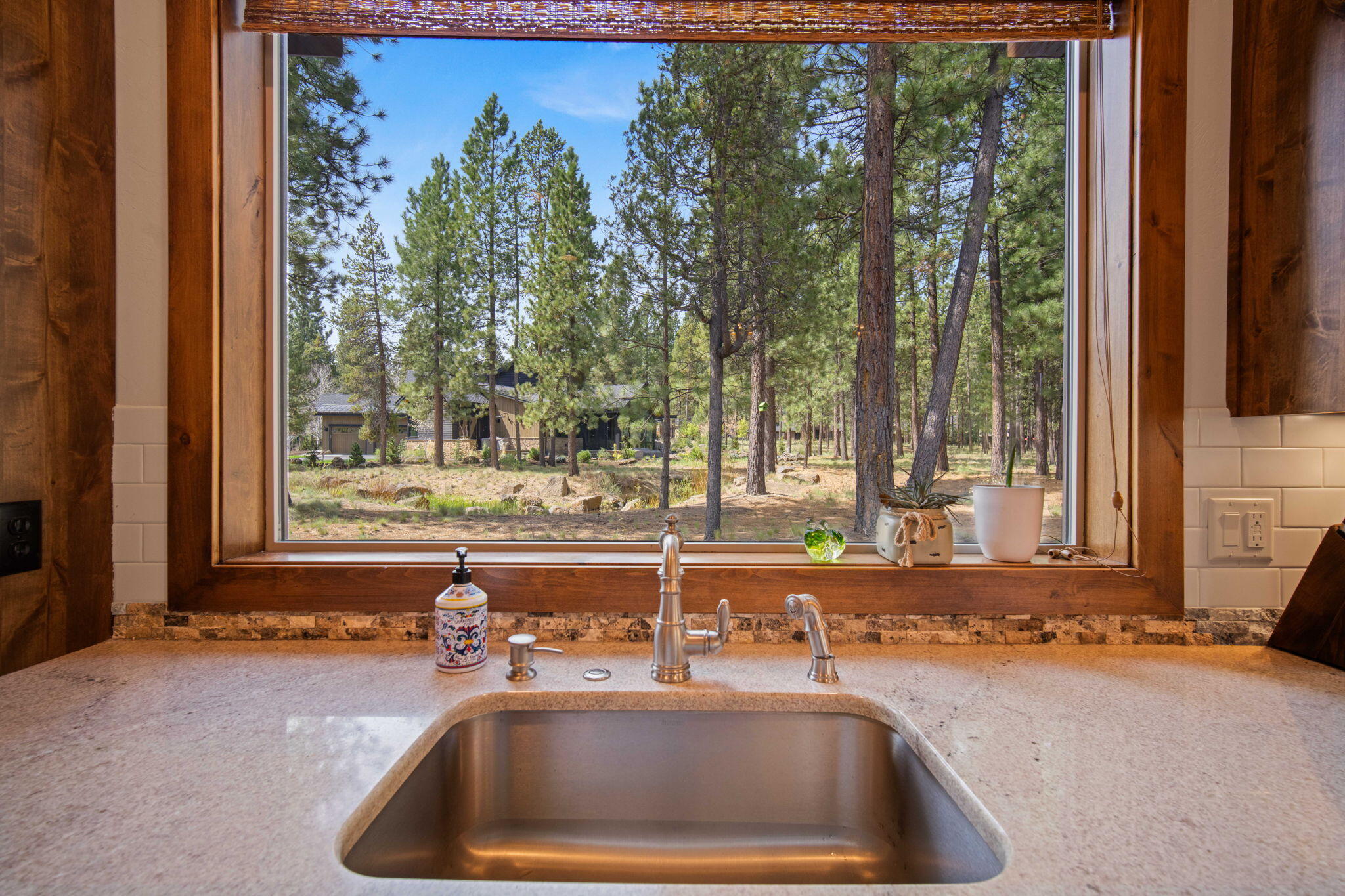 56328 Fireglass Loop Bend, OR 97707 - Photo 16 of 72 View of Fireglass stream from the kitchen window.