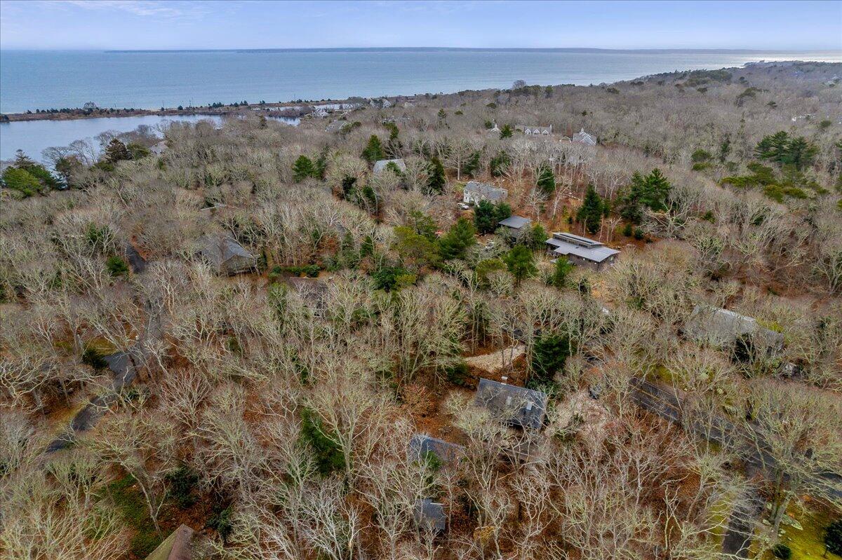 58 Oyster Pond Road Falmouth, MA 02540 - Photo 24 of 30 an aerial view of mountain with trees in the background