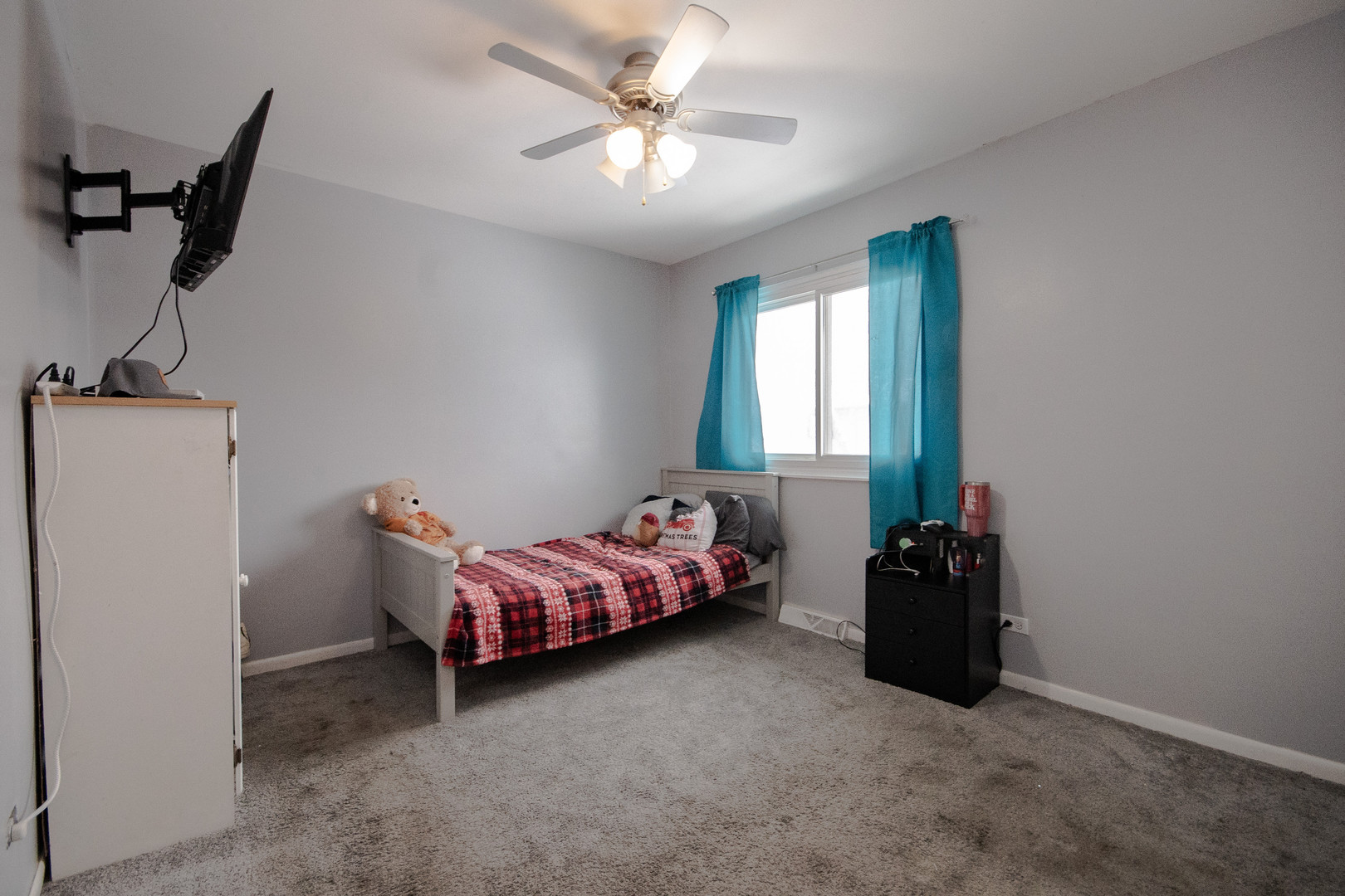 746 East Devon Avenue Roselle, IL 60172 - Photo 12 of 24 a bed room with furniture and a window