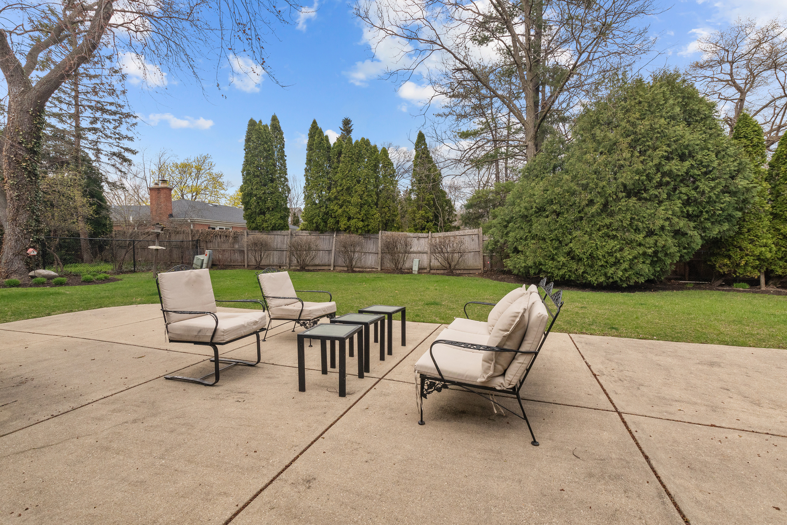 20 Colony Lane Deerfield, IL 60015 - Photo 29 of 33 a view of backyard with seating space and trees