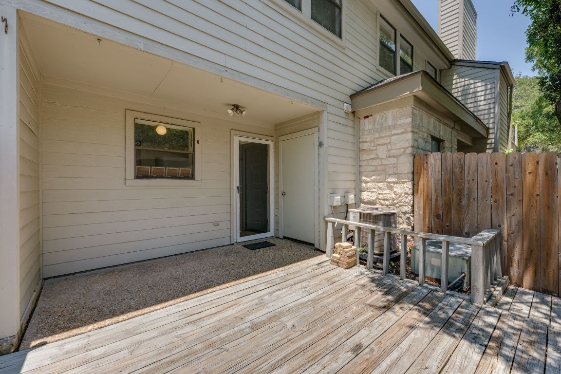 9226 Jollyville Road, Unit 132 Austin, TX 78759 - Photo 25 of 25 View of wooden deck