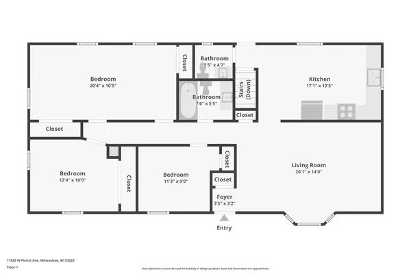 $265,000 | 11830 West Florist Avenue, Milwaukee, WI 53225
