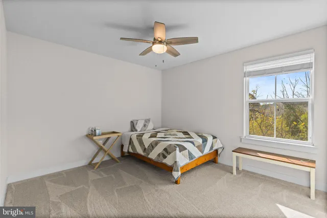 a view of balcony with yard