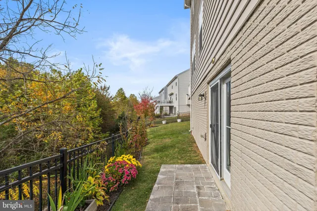 a view of a lake with a big yard