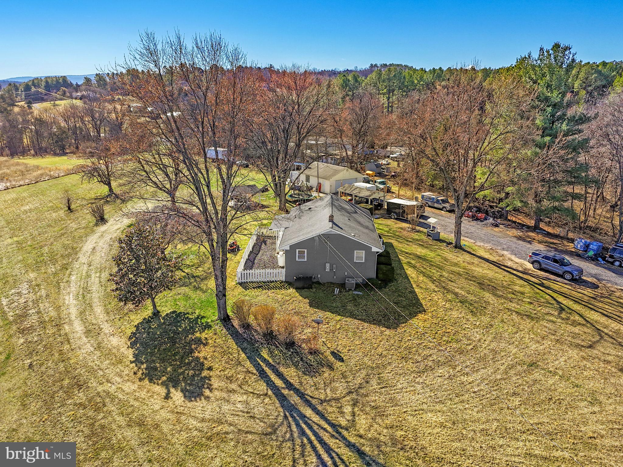 110 Bucks Mill Road Strasburg, VA 22657 - Photo 14 of 53 a view of a backyard