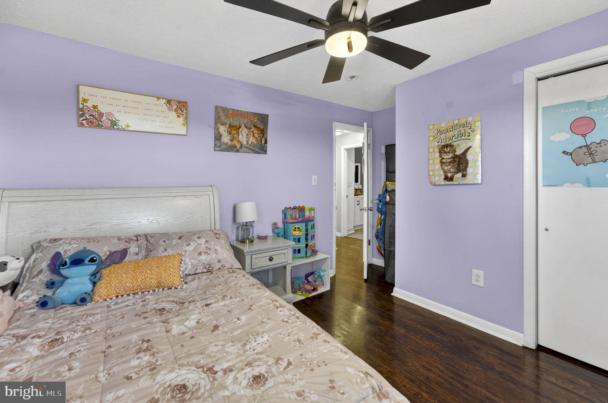 110 Bucks Mill Road Strasburg, VA 22657 - Photo 30 of 53 a bedroom with a bed and a walk in closet