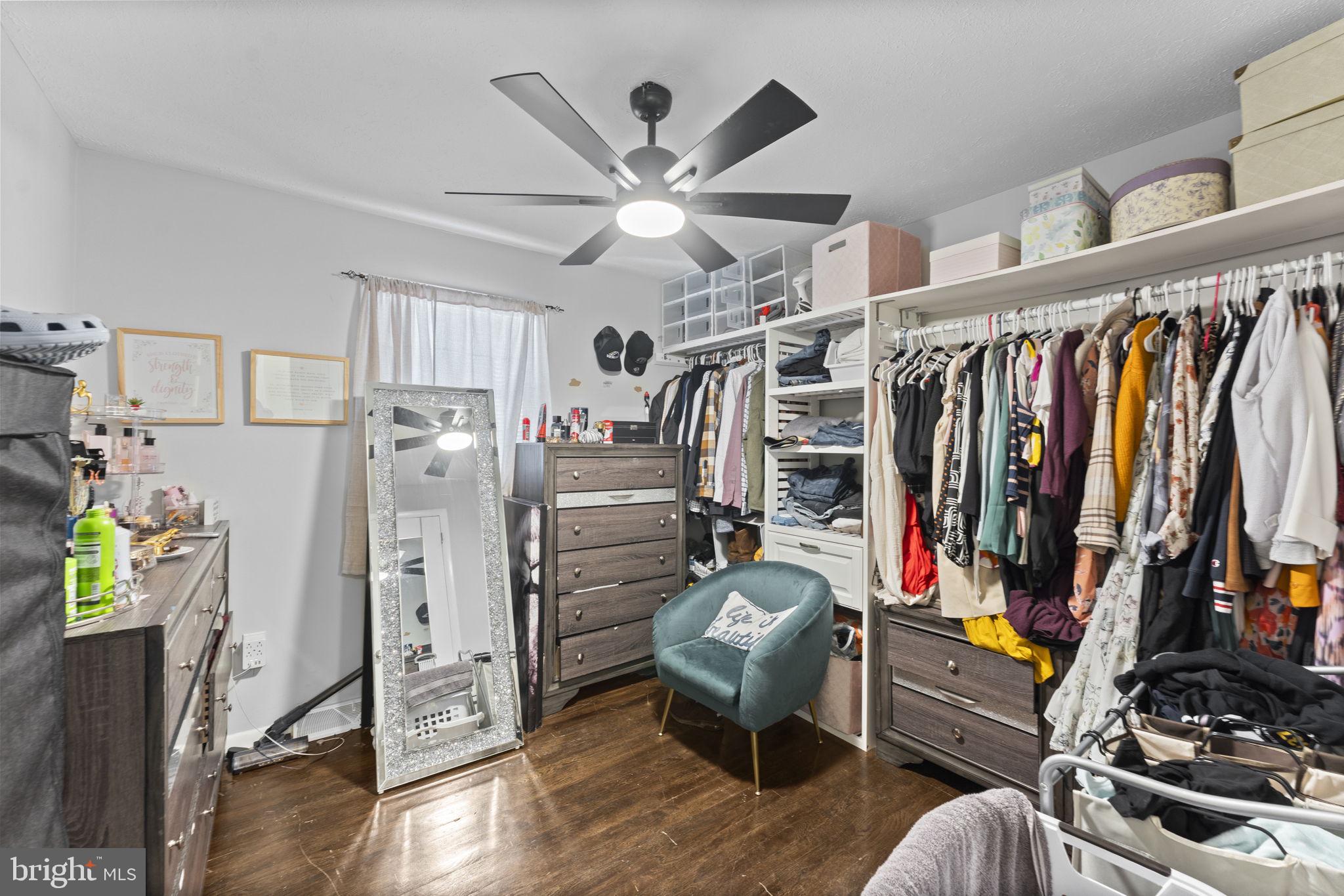 110 Bucks Mill Road Strasburg, VA 22657 - Photo 32 of 53 a view of walk in closet with clothes and shoes