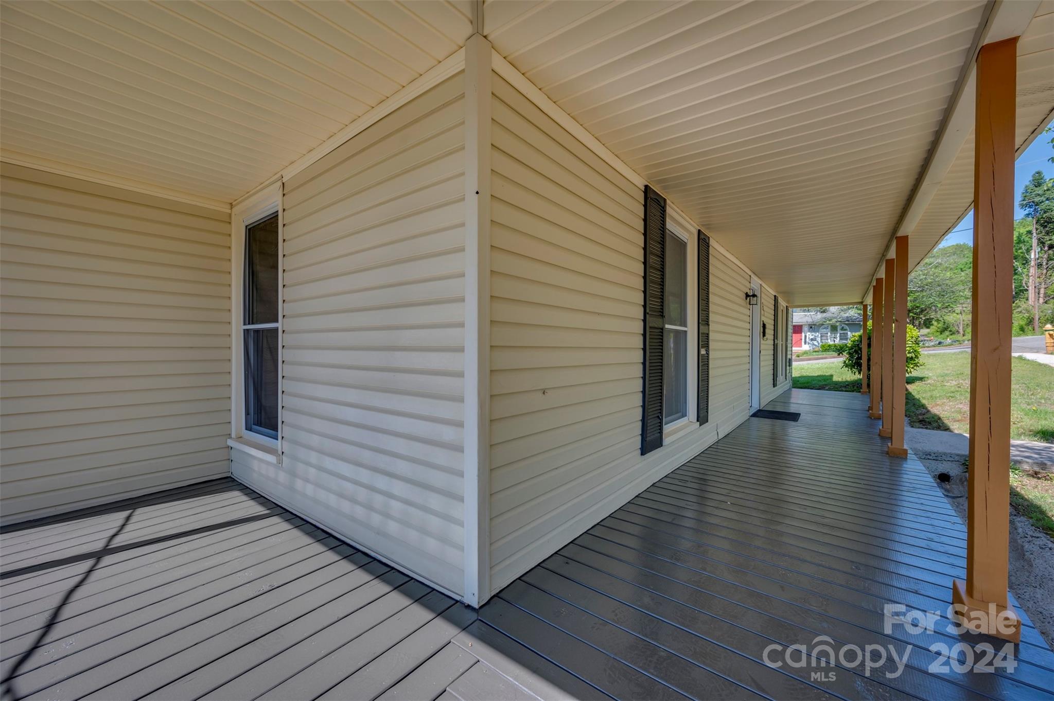 261 West 3rd Street Rutherfordton, NC 28139 - Photo 23 of 31 a view of a porch with wooden floors