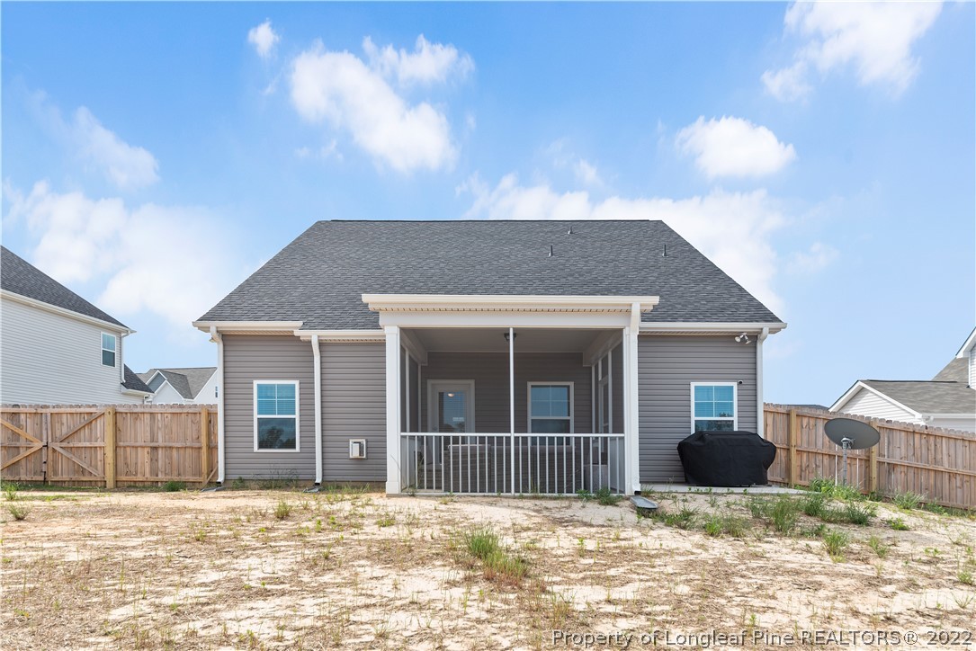 162 Trinity Road Raeford, NC 28376 - Photo 33 of 33 a house view with a garden space