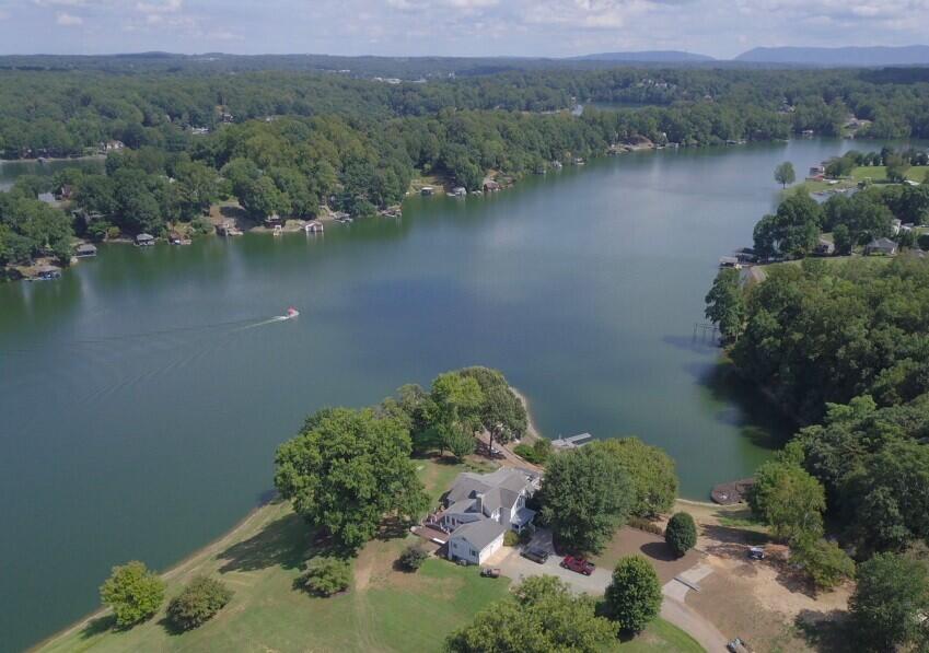 6576 Horseshoe Bend Road Goodview, VA 24095 - Photo 8 of 11 Aerial roadside 2