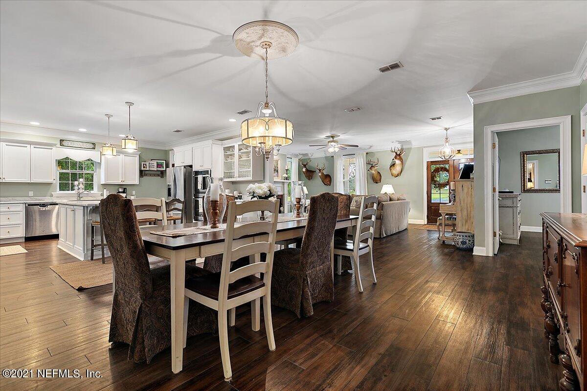 6102 Harry Rewis Road Macclenny, FL 32063 - Photo 10 of 36 10-Dining Room to Kitchen