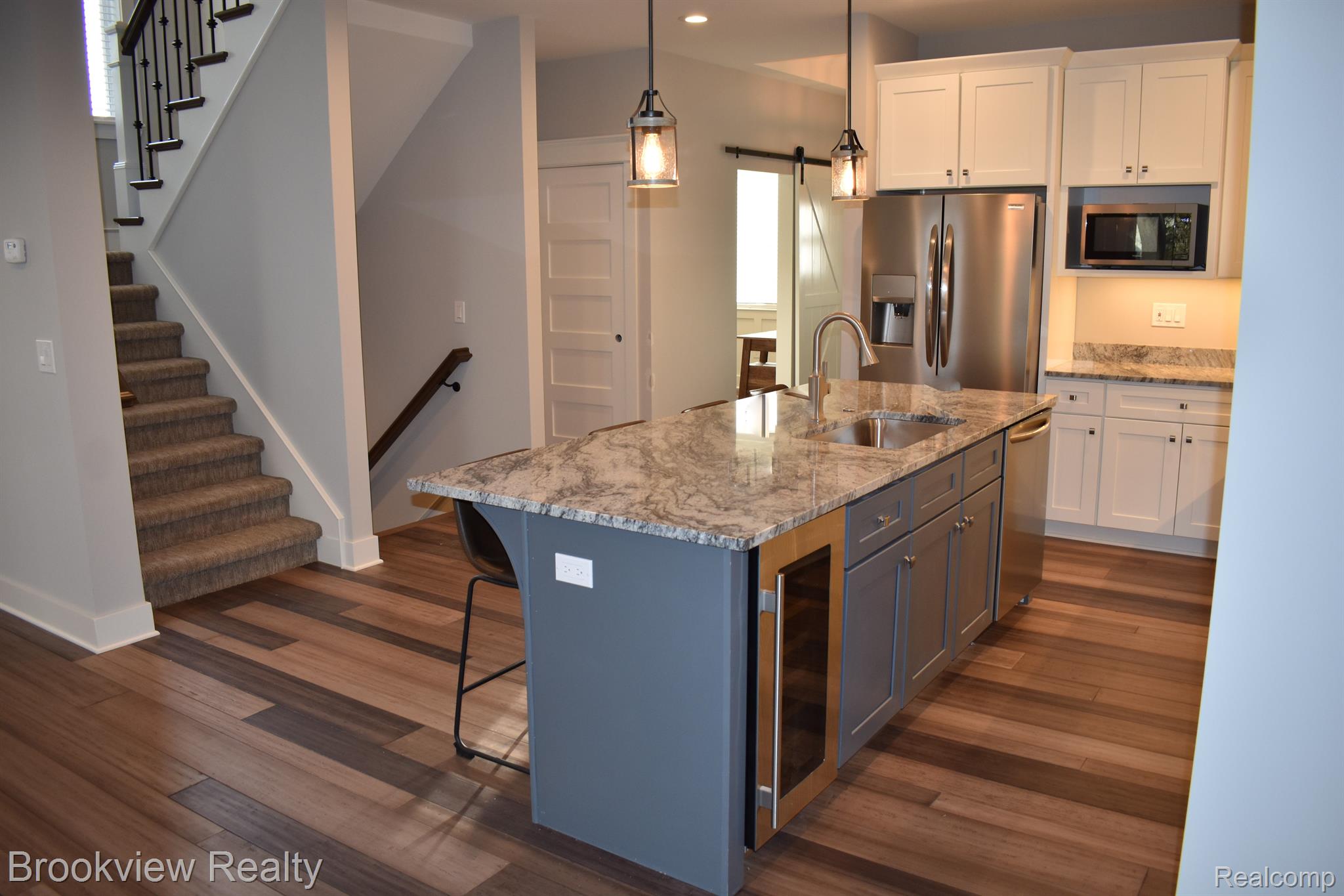 2893 Dearborn Avenue Rochester, MI 48309 - Photo 8 of 27 Island with vine fridge