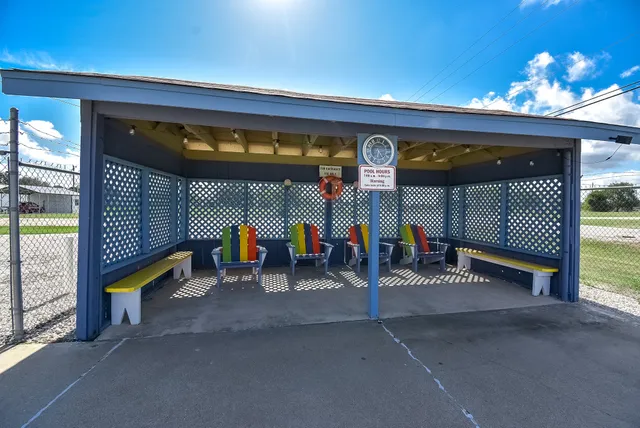 a view of a basketball court