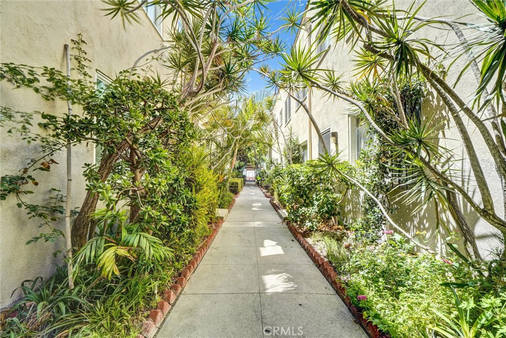 1616 East Ocean Boulevard, Unit 6 Long Beach, CA 90802 - Photo 4 of 37 a view of a pathway both side of yard