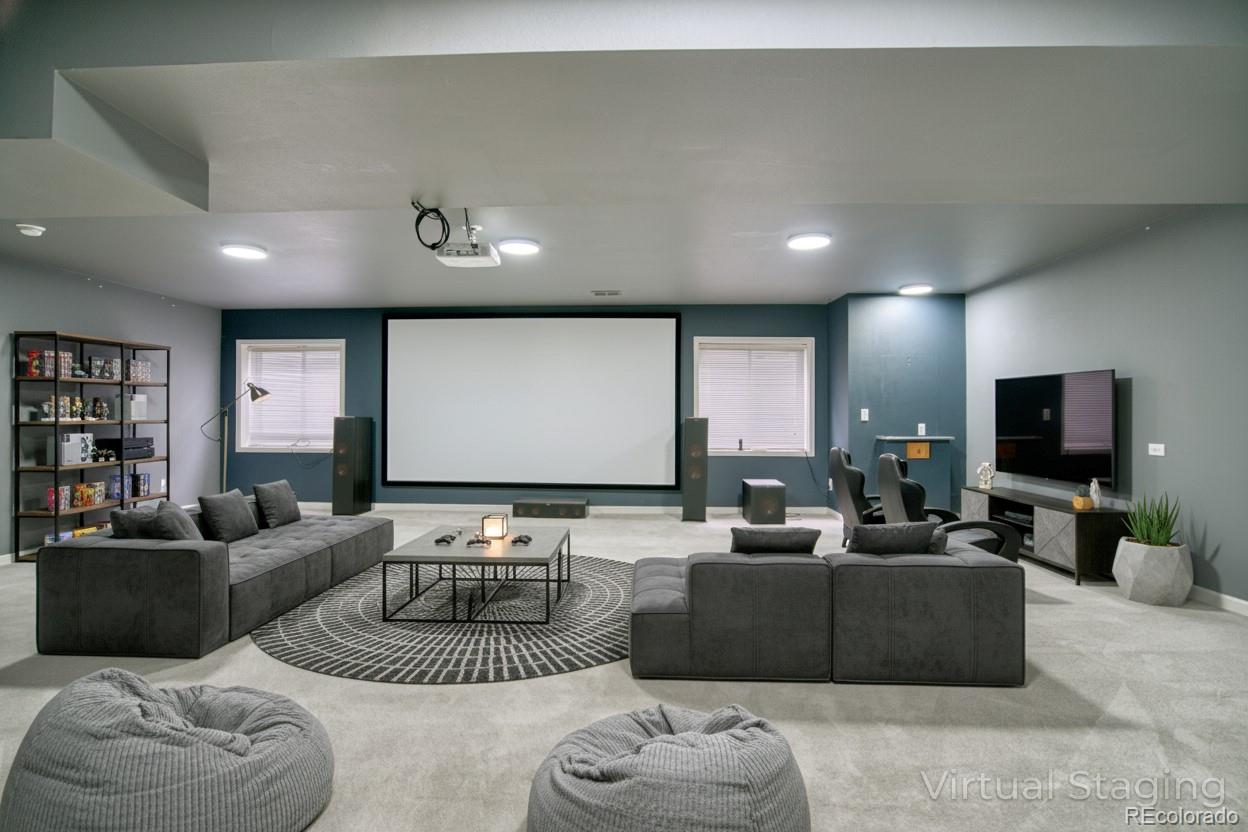 756 Brookside Drive Longmont, CO 80504 - Photo 33 of 46 a living room with furniture and a flat screen tv