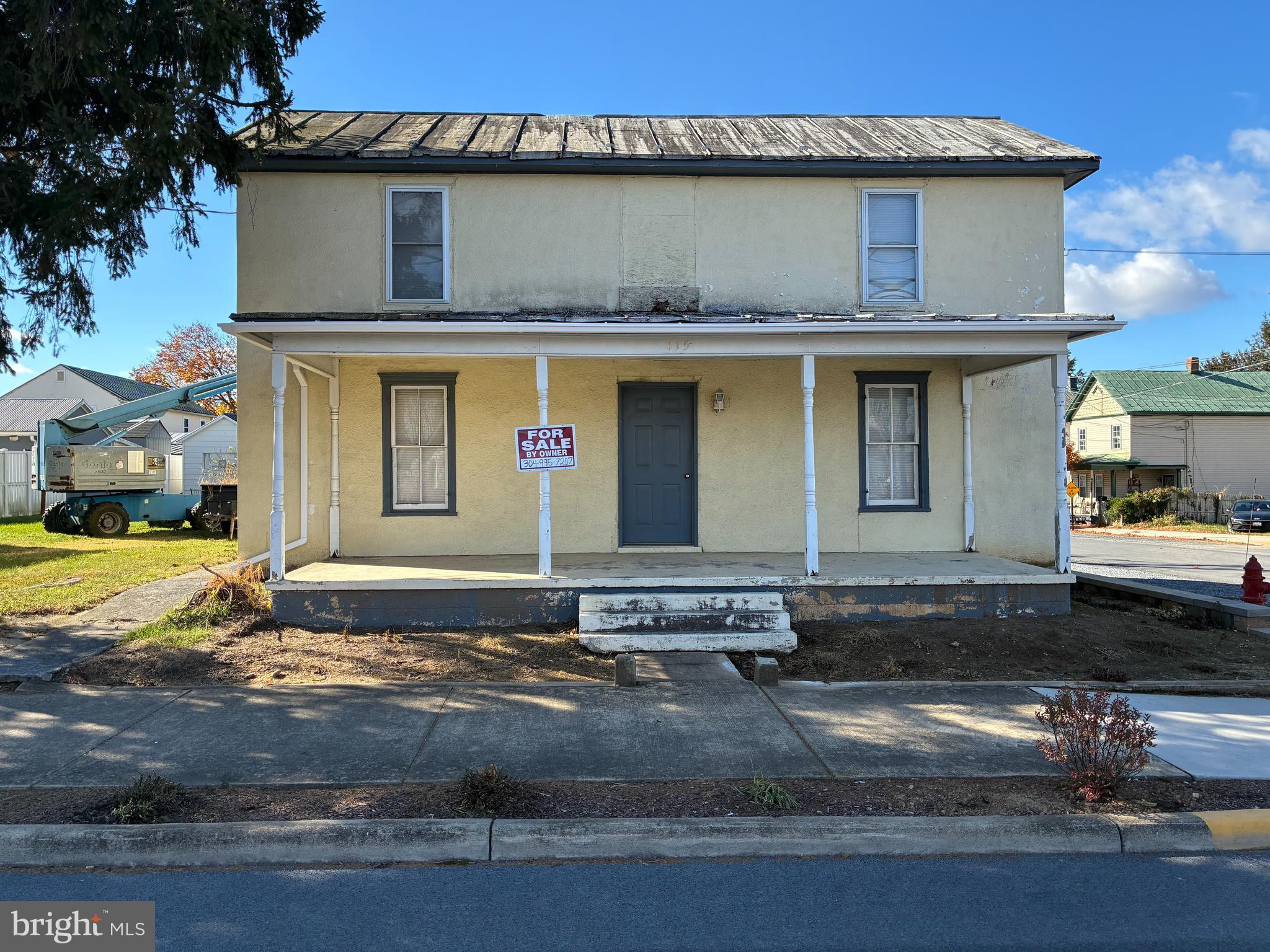 a view of a house with a patio