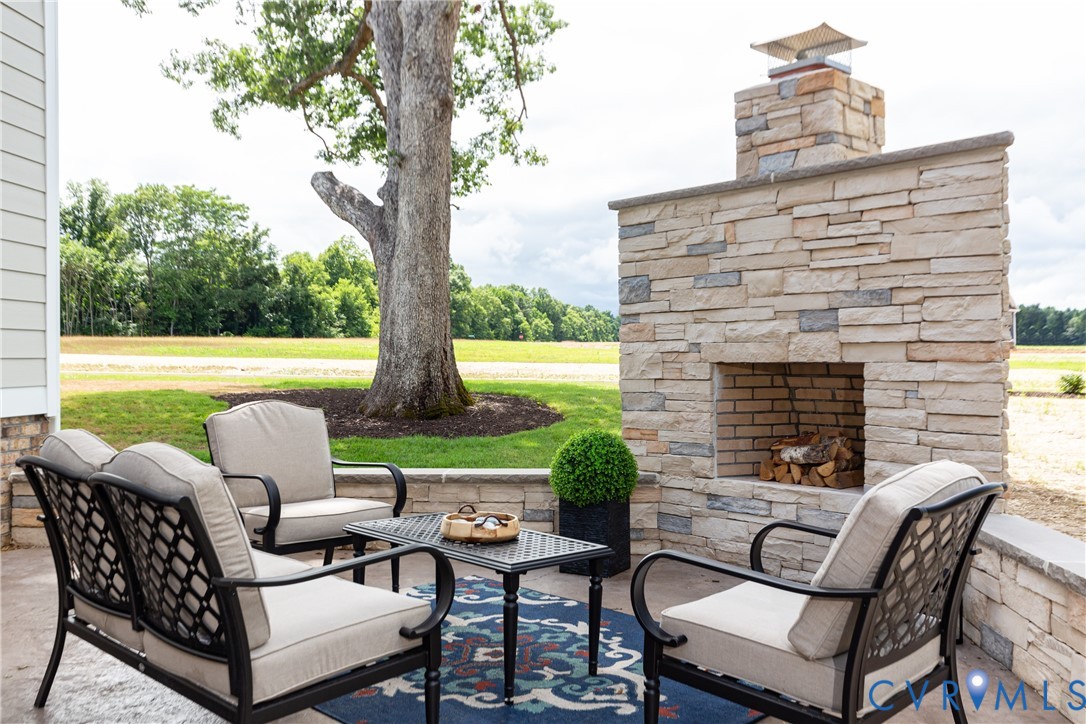 Lot 23 North Shore Road Locust Hill, VA 23092 - Photo 29 of 30 a view of a patio with couches chairs and a table