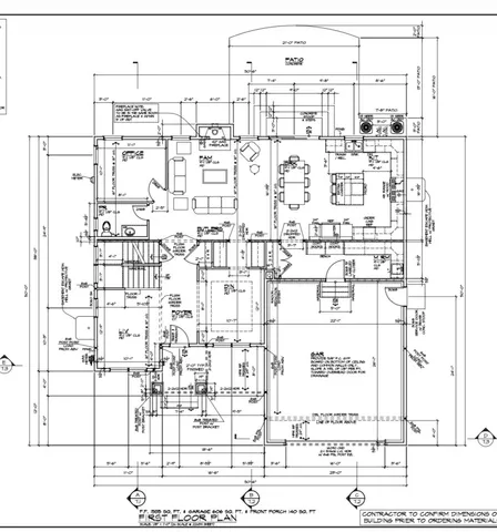 a black and white photo of a room