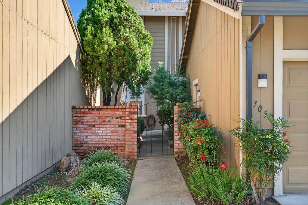 7059 Lompoc Court Citrus Heights, CA 95621 - Photo 3 of 53 a view of path with flower plants