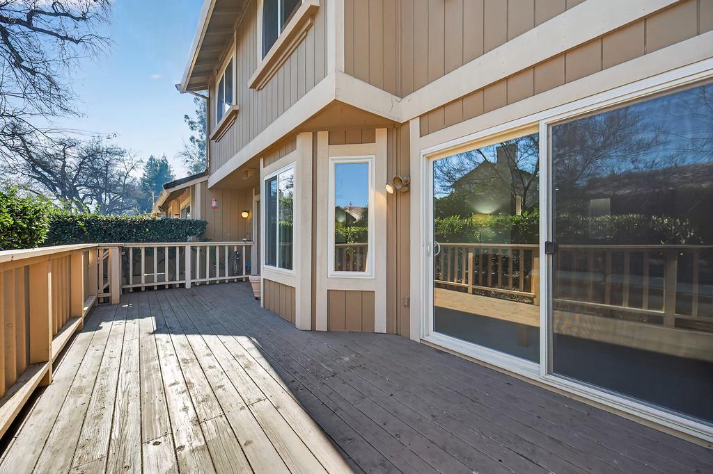 7059 Lompoc Court Citrus Heights, CA 95621 - Photo 42 of 53 a view of balcony with wooden floor and fence