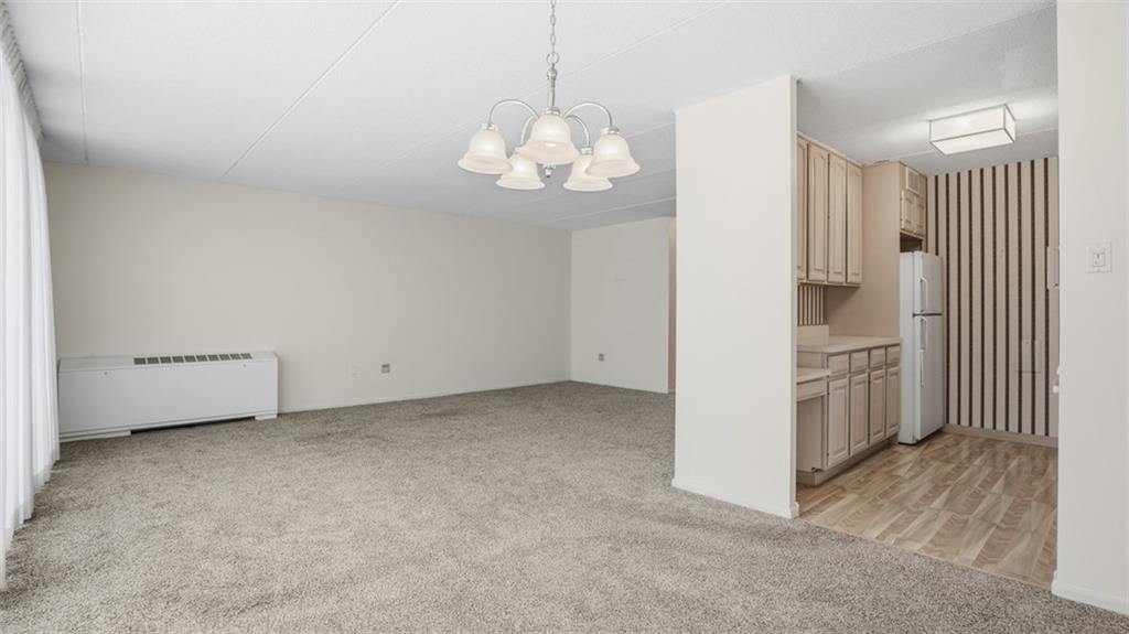 1160 Bower Hill Road, Unit 716A Mt. Lebanon, PA 15243 - Photo 13 of 36 View of Living Area from Dining Space