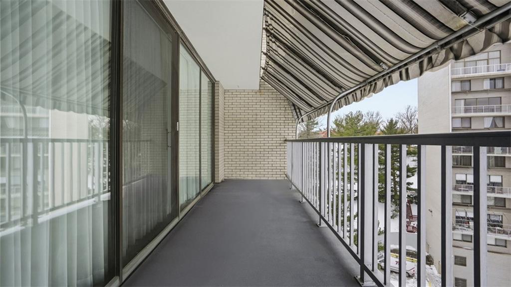 1160 Bower Hill Road, Unit 716A Mt. Lebanon, PA 15243 - Photo 32 of 36 Wonderful covered Balcony