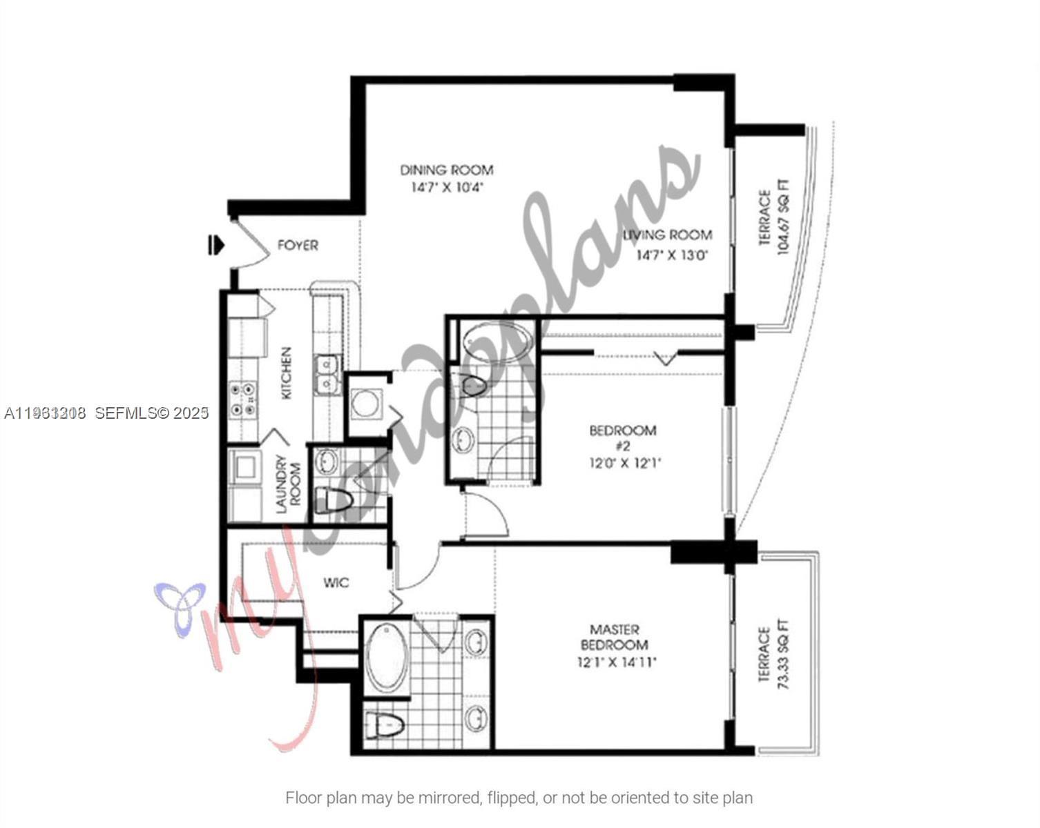 31 Southeast 5th Street, Unit 3716 Miami, FL 33131 - Photo 22 of 37 a picture of a book shelf