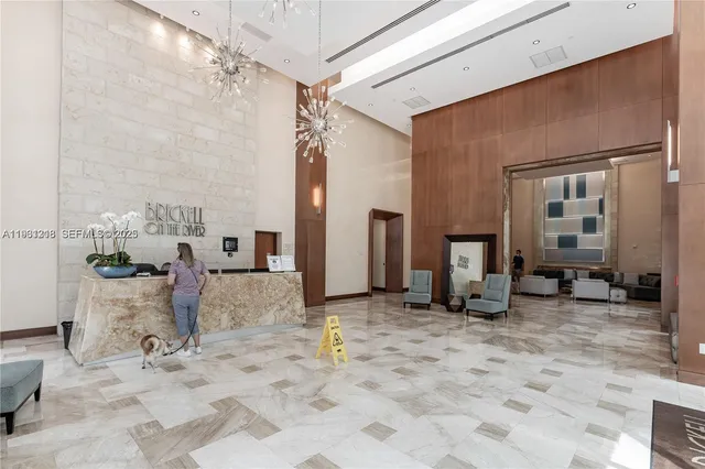 a view of a tall building