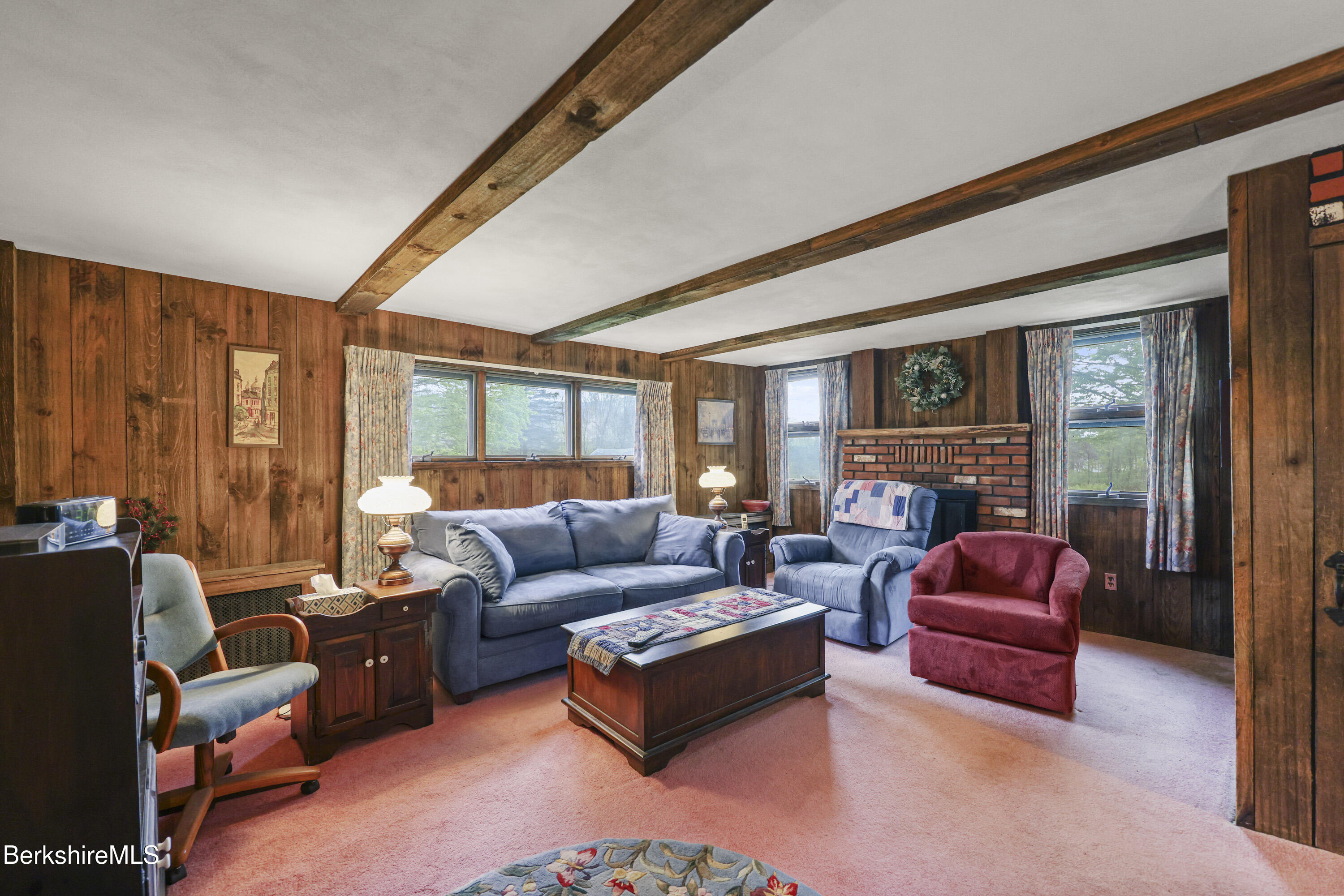 1400 Wells Road Cheshire, MA 01225 - Photo 16 of 44 Living Room