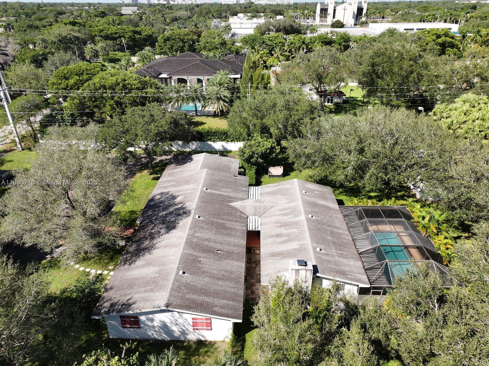 5345 Southwest 84th Street Miami, FL 33143 - Photo 4 of 15 an aerial view of a house