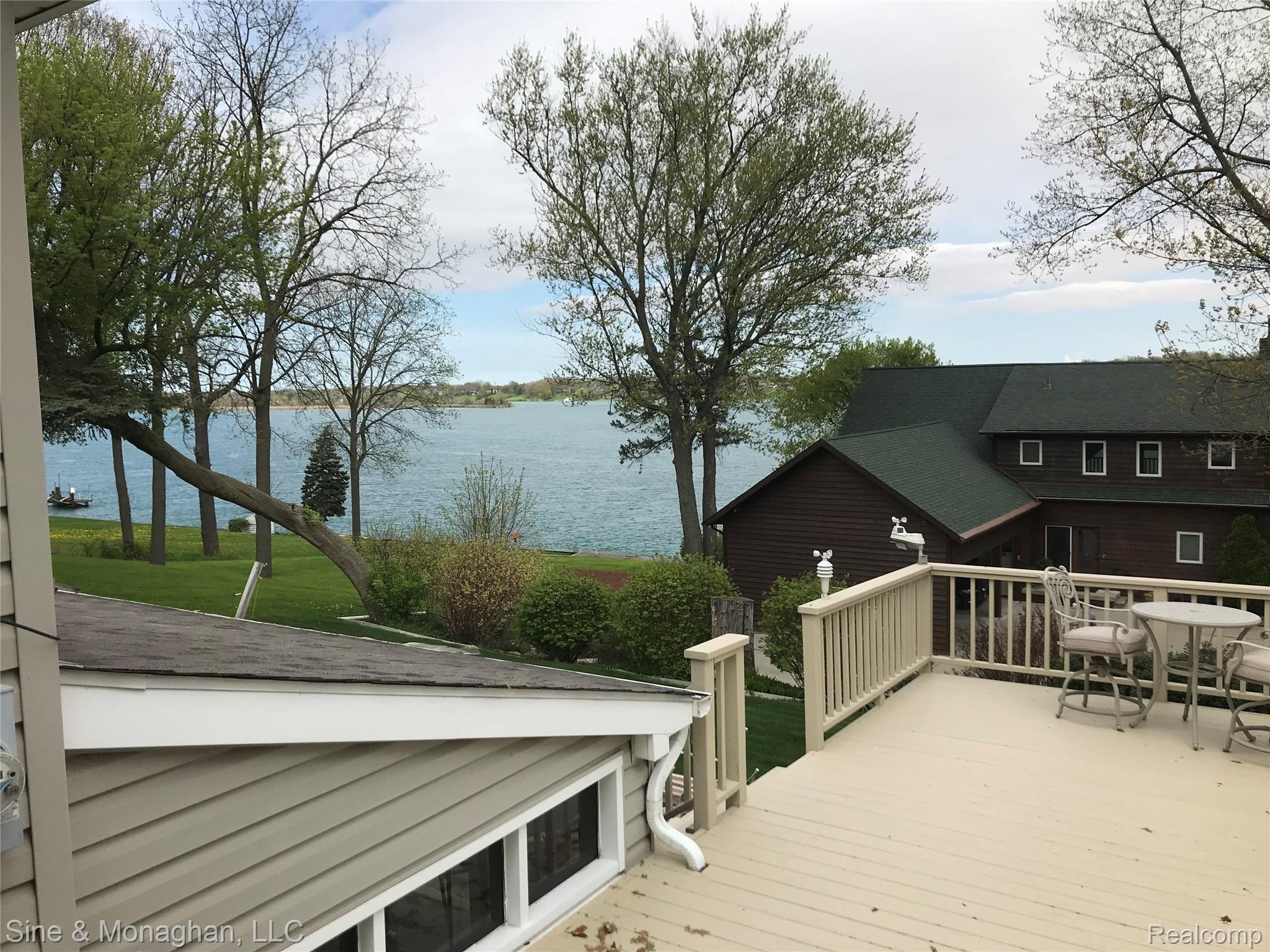 1447 River Road St. Clair, MI 48079 - Photo 56 of 64 56 DECK & VIEW 1447 RIVER RD.JPG