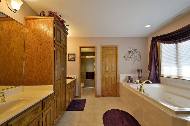 6-n034 Corron Road St. Charles, IL 60175 - Photo 15 of 25 a bathroom with a bathtub and a shower