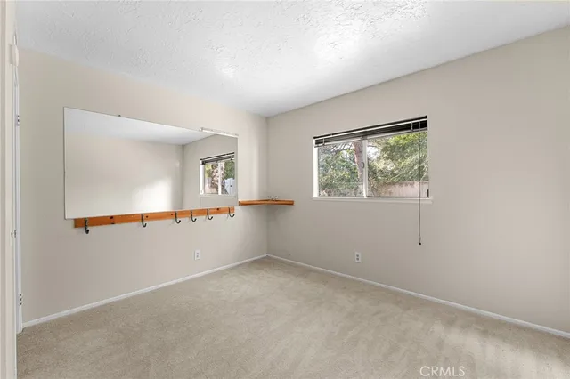 a view of a bathtub in a bathroom