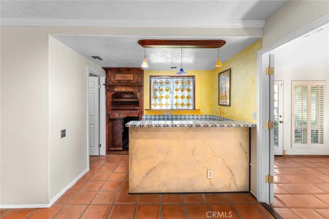 a bathroom with a tub and shower