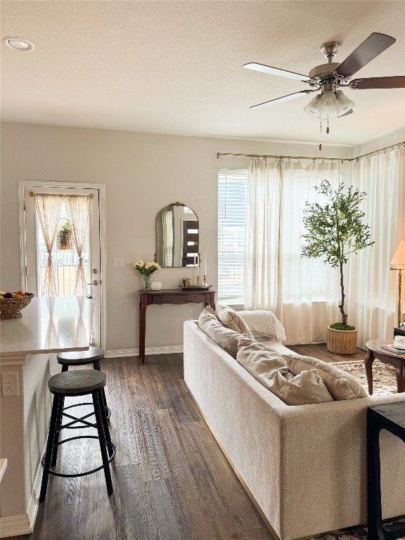144 Alexander Kyle, TX 78640 - Photo 5 of 11 a living room with furniture and a large window