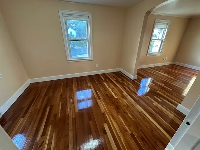 a view of wooden floor