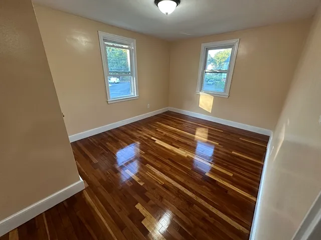 a view of wooden floor