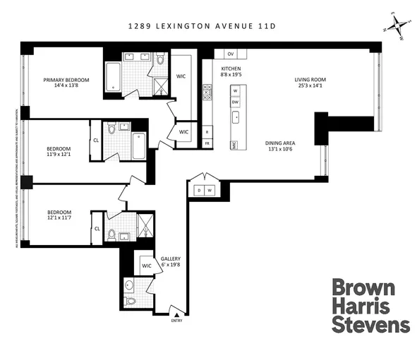 $5,325,000 | 1289 Lexington Avenue, Unit 11D | Upper East Side