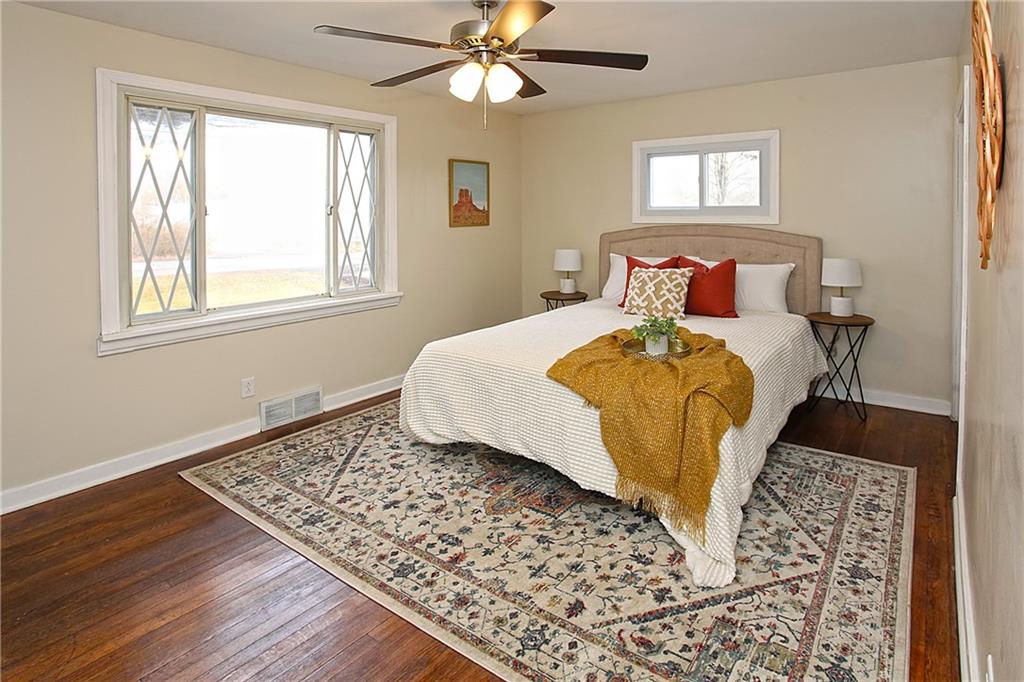 46 Michael Road Russellton, PA 15076 - Photo 13 of 25 a bedroom with a bed rug and window