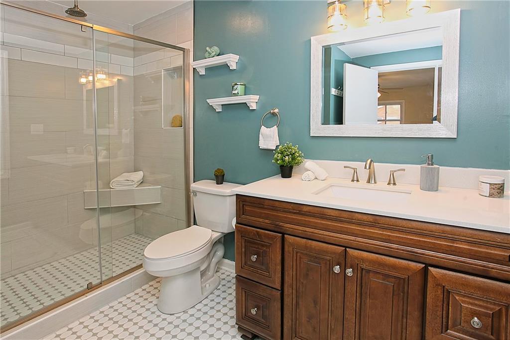 46 Michael Road Russellton, PA 15076 - Photo 14 of 25 a bathroom with a sink toilet and shower