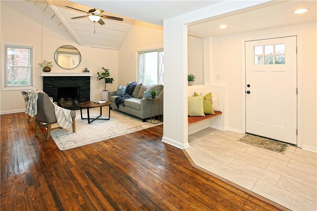 46 Michael Road Russellton, PA 15076 - Photo 4 of 25 a living room with furniture and a fireplace