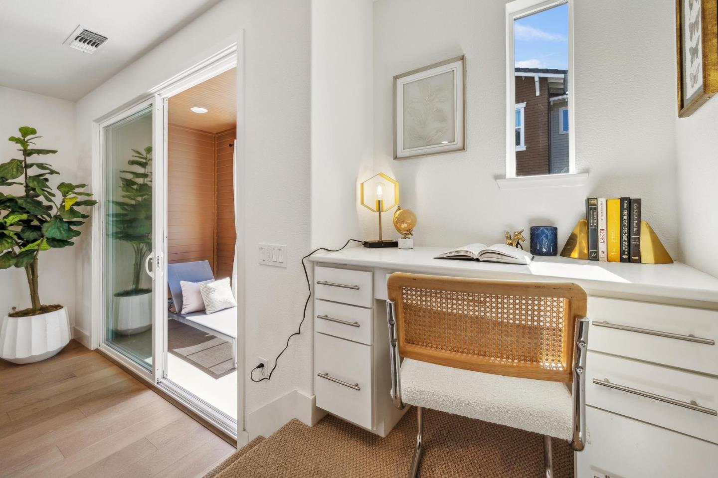 2266 Mora Place Mountain View, CA 94040 - Photo 18 of 32 a bathroom with a sink and a mirror