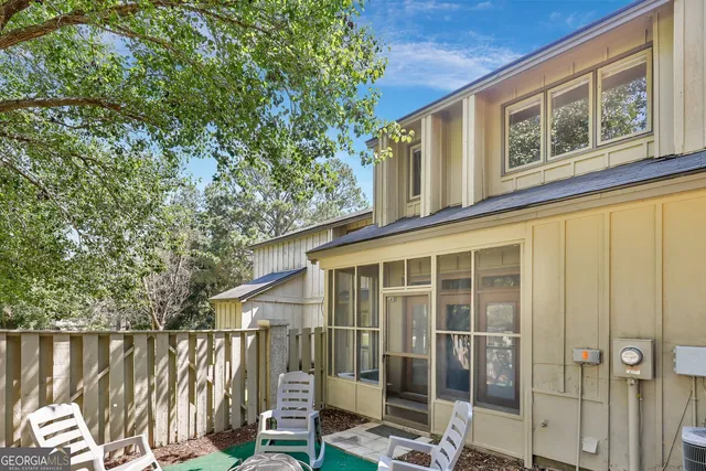 a front view of a house with a balcony